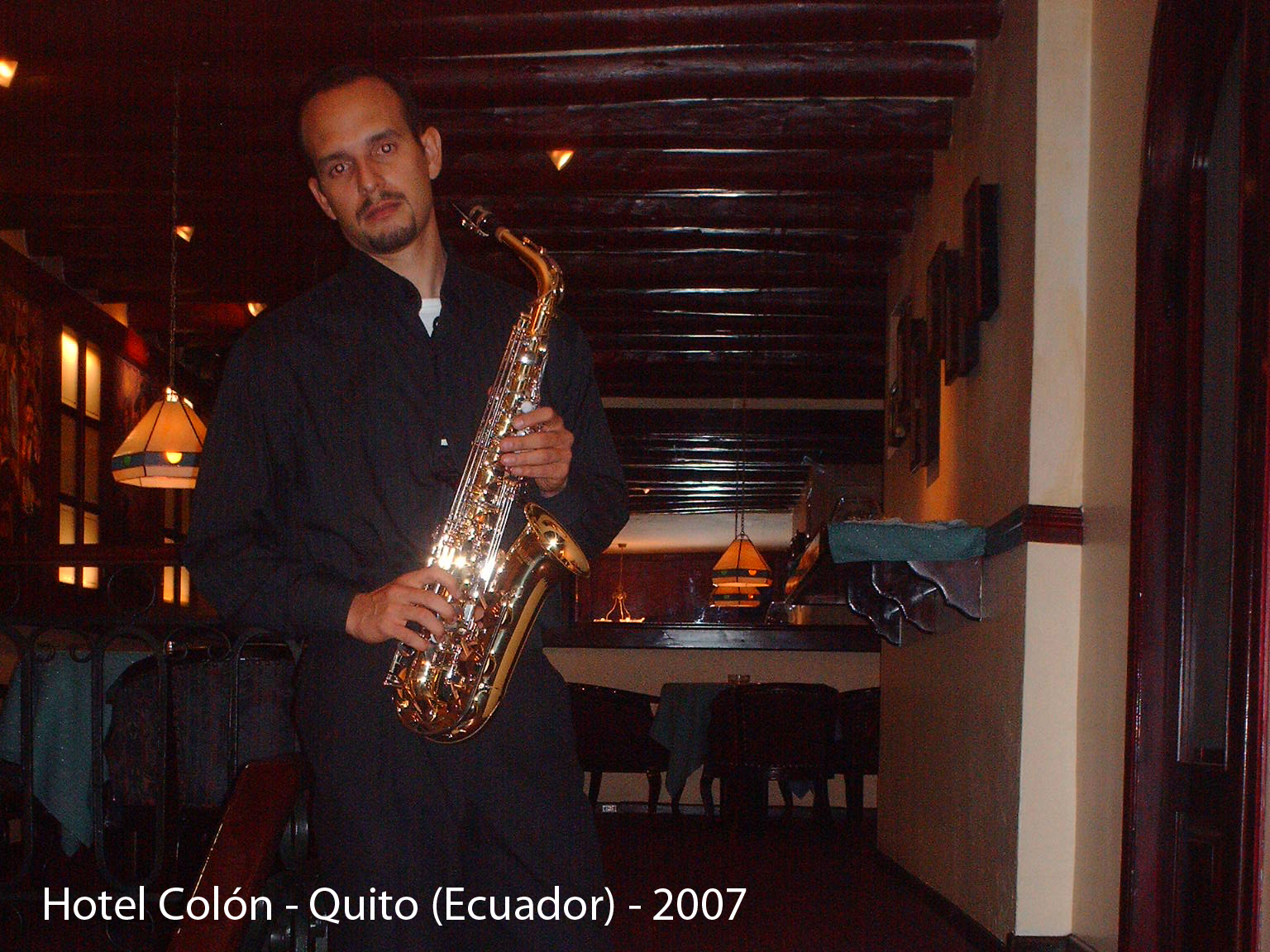 noche de jazz en el Hotel Colon