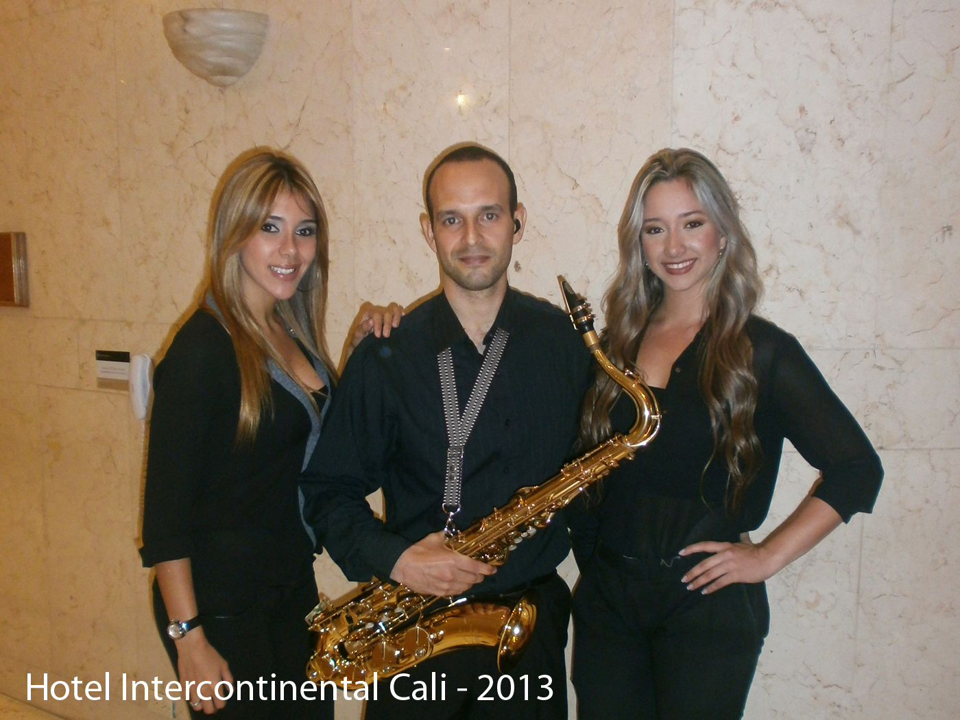 Hotel Intercontinental Cali Evento saxofon Pintuco